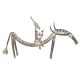 Tribal Brass Animal Rider Figurine