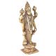 Brass Goddess Laxmi Standing On Lotus
