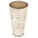 Punjabi Lassi Brass Basic Floral Tumbler Glasses