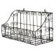 Metal Iron Single Shelf Decorative Wall Rack Basket