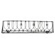 Wrought Iron Wall Shelf