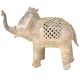 Vintage Brass Elephant Incense Stick Holder