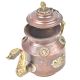 Brass Copper Teapot Embossed Design