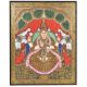 Tanjore Painting of Gajalaxmi With Embellishments
