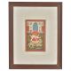 Lord Ganesh Seated on Two Tigers  Indian MiniatureÂ  Painting