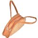 Eco Friendly Semi Circle Shaped  Bamboo Purse With Pocket
