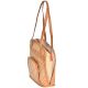 Eco Friendly  Bamboo  Handbag With Pocket And Faux Leather Handle