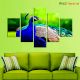Peacock Premium Quality Canvas Wall Hanging