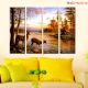 Deer Nature Panting Premium Quality Canvas Wall Hanging