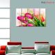 Nature Tulips Premium Quality Canvas Wall Hanging