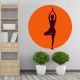 Yoga Surya Namaskar Wall Sticker