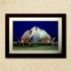 The Lotus Temple Wall Painting