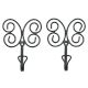 Butterfly Wrought Iron Wall Hook(Set of 2 Pieces)