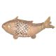 Brass Dhokra Art Fish With Rustic Look