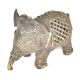Brass Dhokra Tribal Art Elephant With Patina