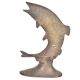 Brass Handmade Fish Figurine Statue