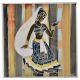Ceramic Tile With A Dancing Lady