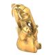 Brass Charbhuja Ganpati With Long Ears