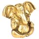 Brass Ganpati With Long Ears 1.7 inches