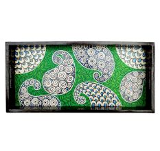 Multi-Color Geometric Design Painting Tray