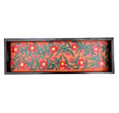 Floral Handmade Contemporary Painting Knick Knack Tray