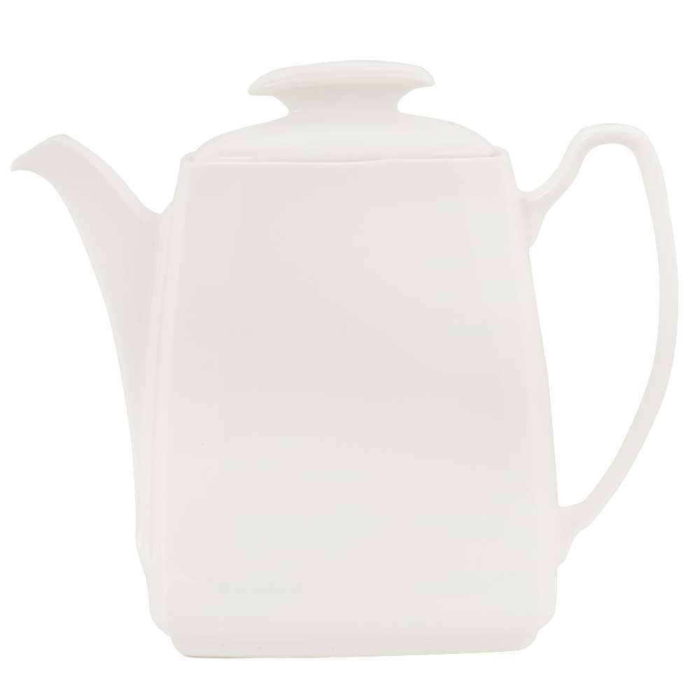 White Modern Ceramic Kettle
