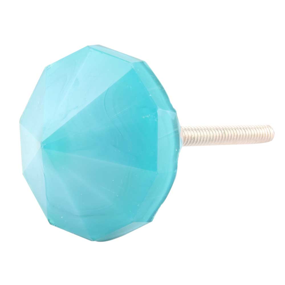Turquoise Glass Top Cabinet Knobs Online
