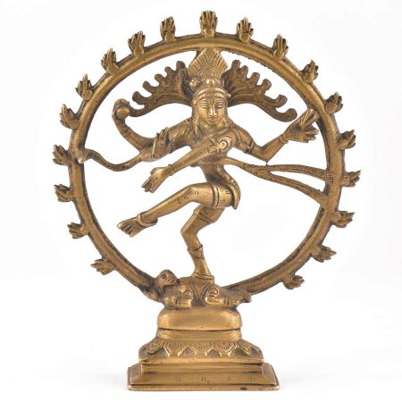 Brass Natraja Dancing Handmade Statue