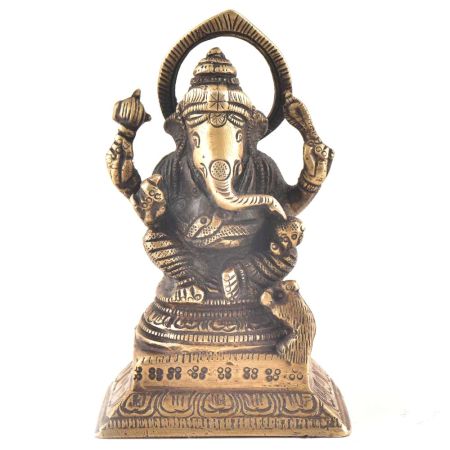 Brass Siddhi Vinayaka Staue