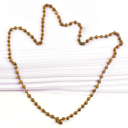 Handmade Tribal Brass Beaded Neclace