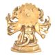 Panchmukhi Standing Brass Hanuman Statue