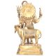 Brass Lord Shiva Standing Statue With Nandi