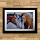 Two Horses Wall Painting