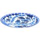 Blue Pottery Decorative Plate