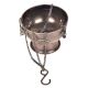 Vintage Hanging Embossed Brass Incense Burner