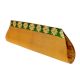 Beige Color Handloom Silk Clutch Bag with Baluchari Motif Weave