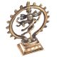 Vintage Brass Nataraja Statue