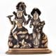 Vintage Brass Shiva Family Statue