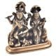 Vintage Brass Shiva Family Statue
