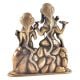 Vintage Brass Shiva Family Statue