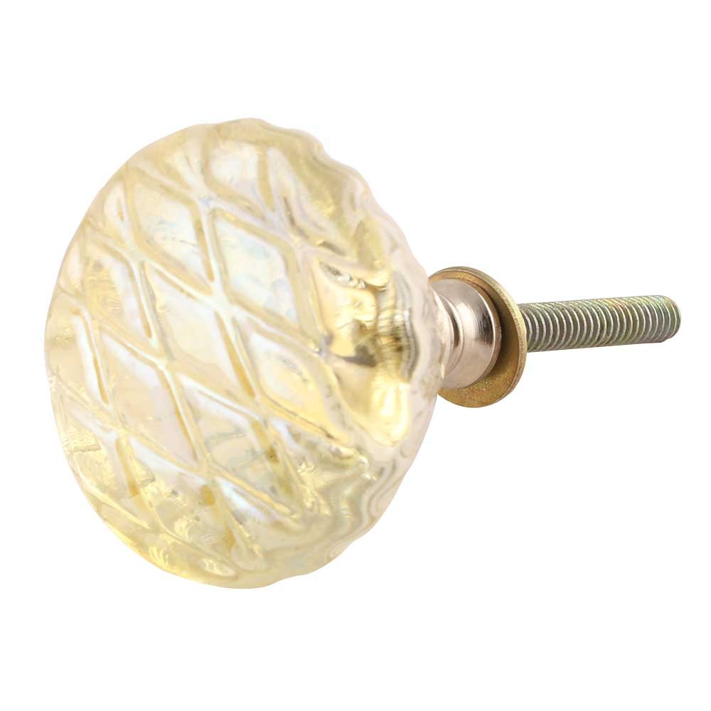 Golden Hue Glass Knob Online