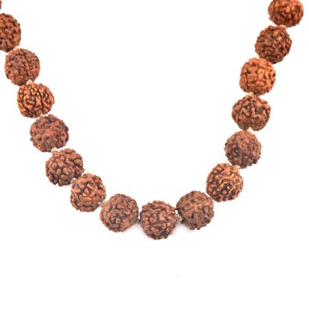 Rudraksha Meditation Mala Beads Necklace