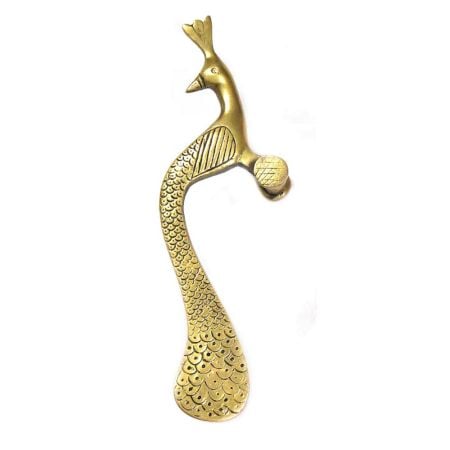 Brass Decorative Peacock Handle