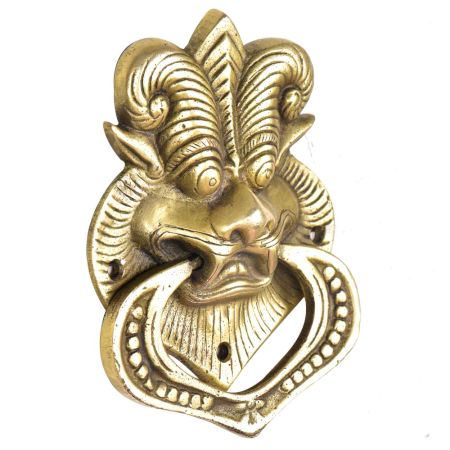 Asian Dragon Brass Door Knocker Ring