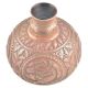 Vintage Copper Embossed Design Hookah Base