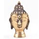 Lord Buddha Head Statue In Brass