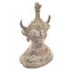 Brass Tribal Goddess Head  Statue