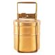 Old Brass 2 Compartment Tiffin Lunch BoxÂ 