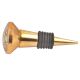 Gold Embroidered Metal Wine Stopper