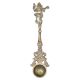 Brass Ganesha Figurine Havan Spoon